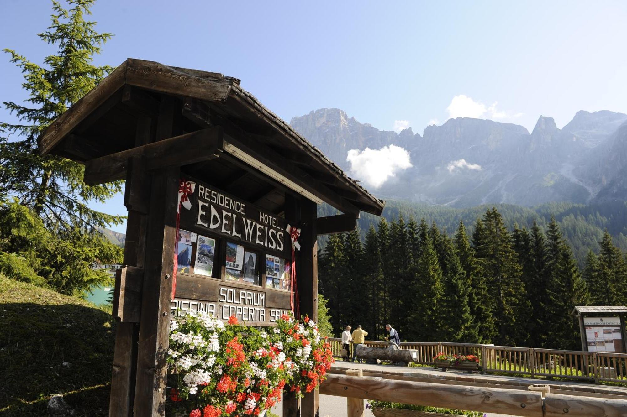 Residence Edelweiss San Martino Di Castrozza Esterno foto